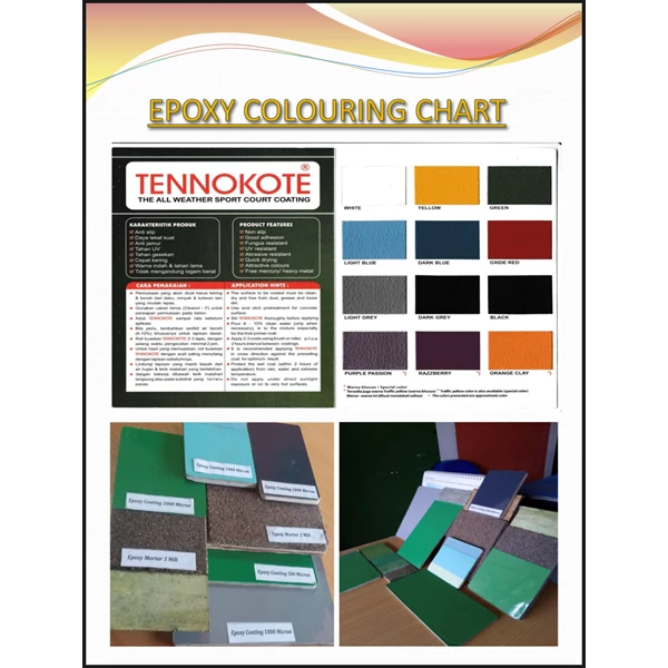 Lantai Epoxy / Flooring Epoxy / Coating Lantai / Cat Epoxy / Pelapis Lantai