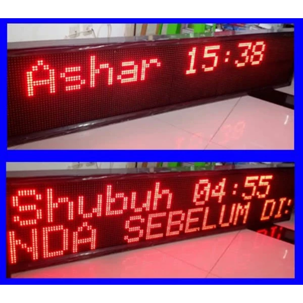 Running Text LED Outdoor Full Color